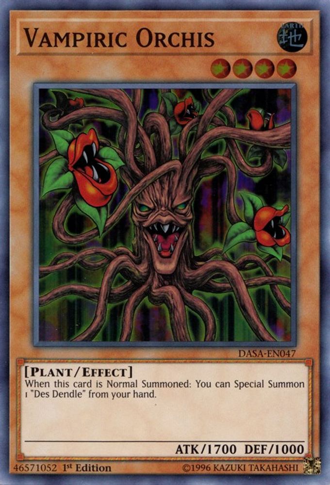 Vampiric Orchis (DASA-EN047) - Super Rare