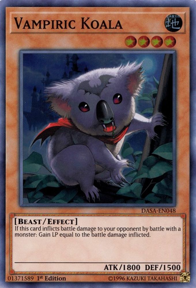Vampiric Koala (DASA-EN048) - Super Rare