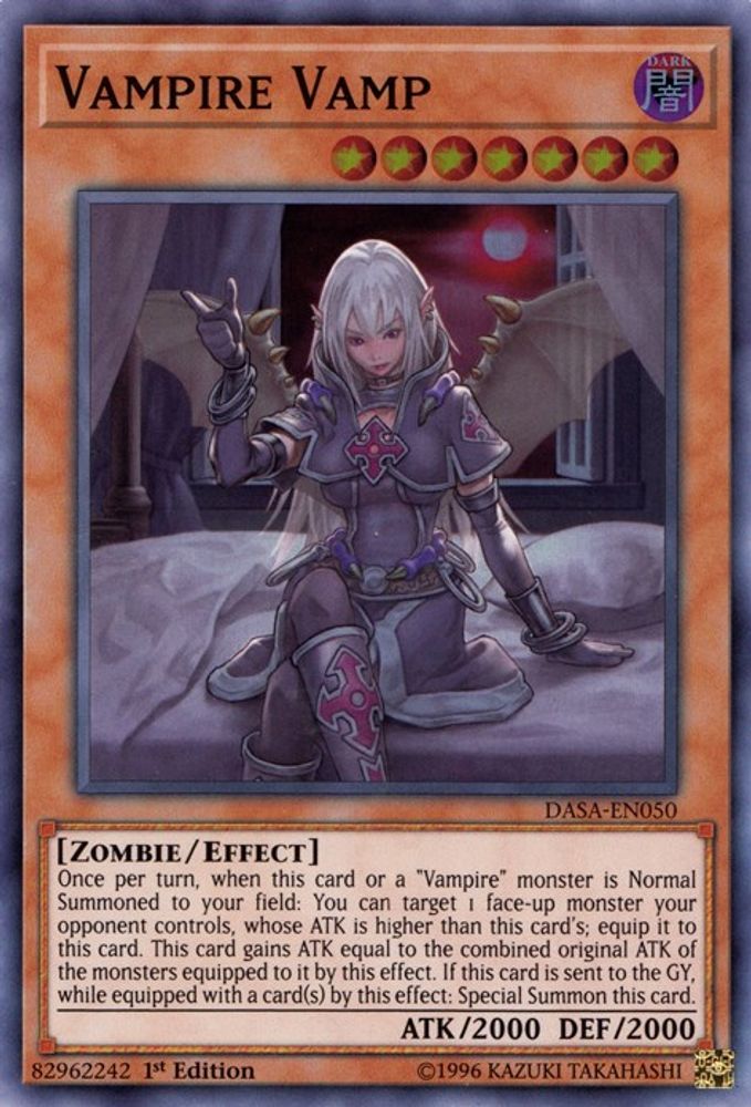 Vampire Vamp (DASA-EN050) - Super Rare