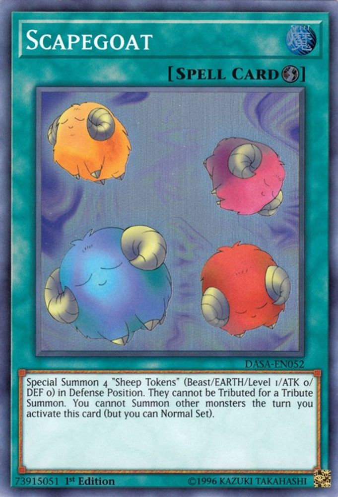 Scapegoat (DASA-EN052) - Super Rare