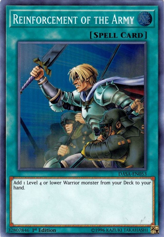 Reinforcement of the Army (DASA-EN053) - Super Rare