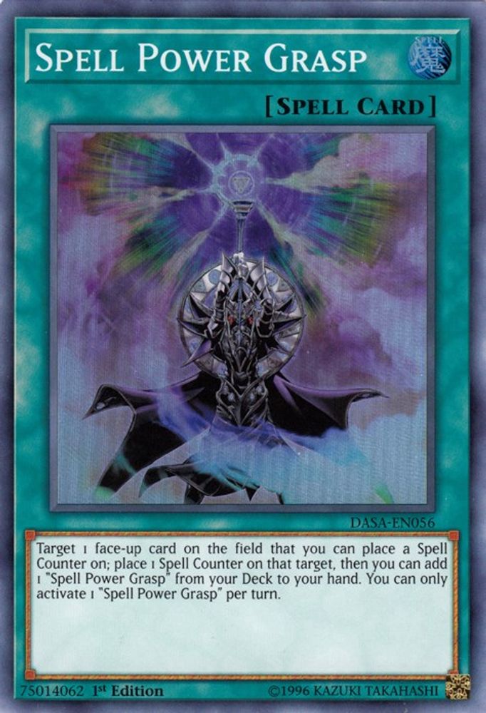 Spell Power Grasp (DASA-EN056) - Super Rare