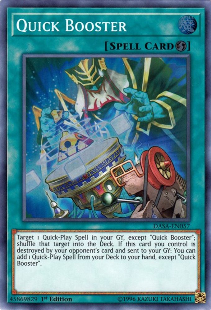 Quick Booster (DASA-EN057) - Super Rare