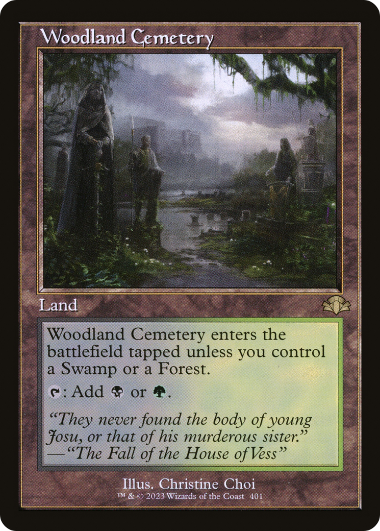 Cimetière Woodland (Rétro) [Dominaria Remastered] 