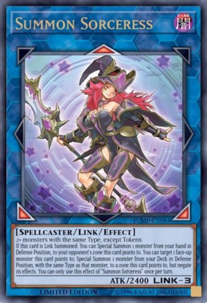 Summon Sorceress (JUMP-EN084) - Ultra Rare