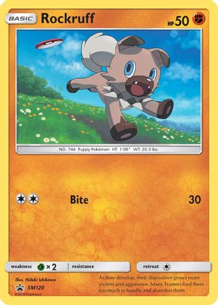 Rockruff - SM120  - Holofoil - Promo