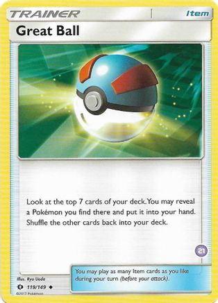 Great Ball (#21, Alolan Sandslash Half-Deck)  - Uncommon