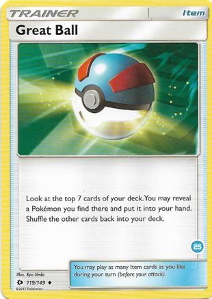 Great Ball (25) (Alolan Ninetales Half-Deck)  - Uncommon