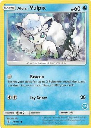 Alolan Vulpix (14)  - Common