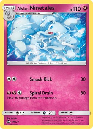 Alolan Ninetales - SM128  - Promo