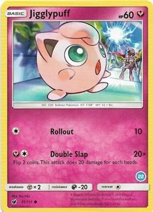 Jigglypuff (71/111) (Deck exclusif #22) [Soleil et Lune : Kit d'entraînement - Alolan Ninetales] 