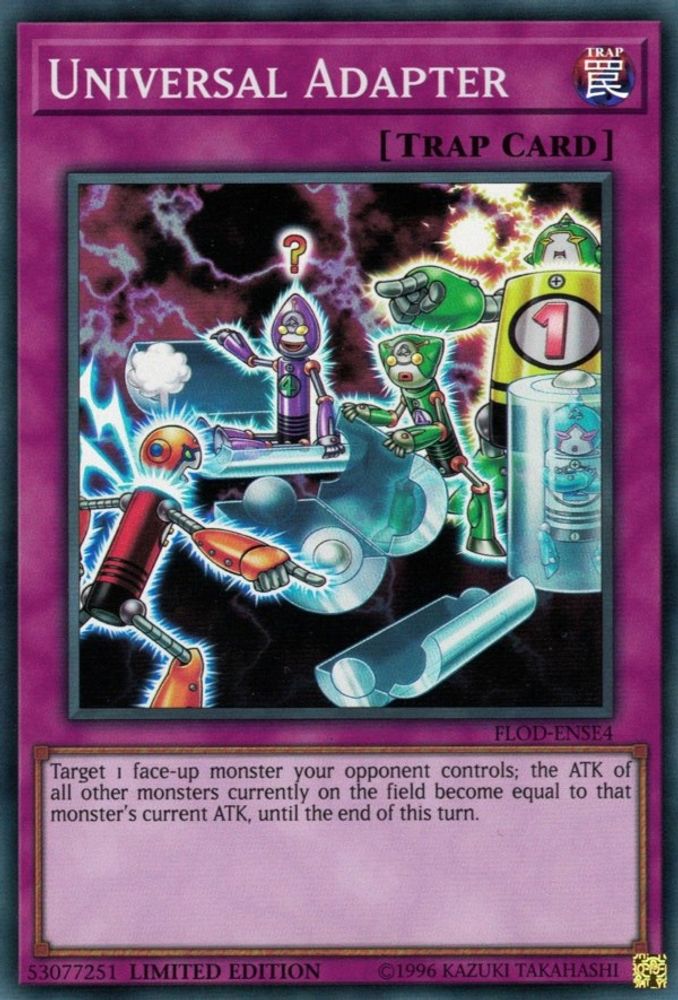 Universal Adapter (FLOD-ENSE4) - Super Rare