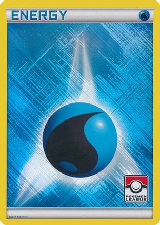 Énergie Eau (Promo de la Ligue Pokémon 2011) [Cartes de Ligue et de Championnat] 