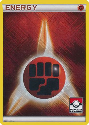 Fighting Energy (2011 Pokemon League)  - Holofoil - Promo
