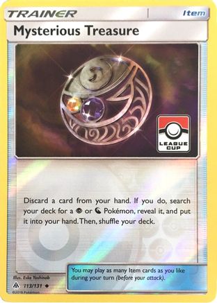 Mysterious Treasure - 113/131 (League Cup)/131  - Reverse Holofoil - Promo