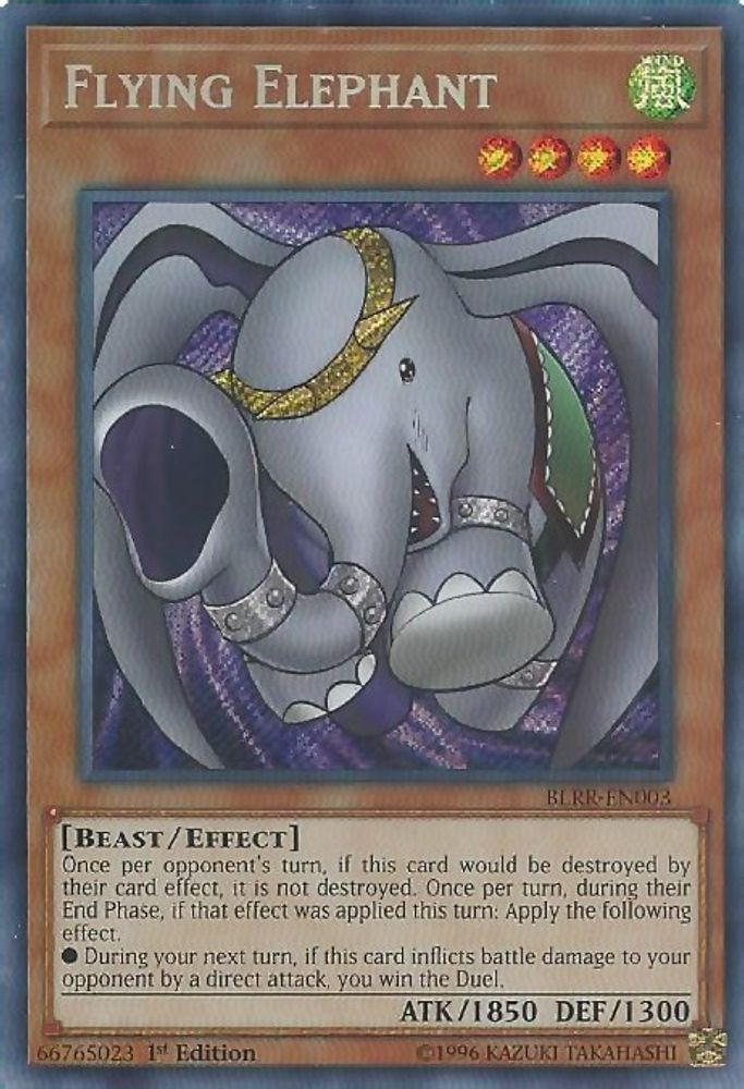 Éléphant volant [BLRR-EN003] Secret Rare 