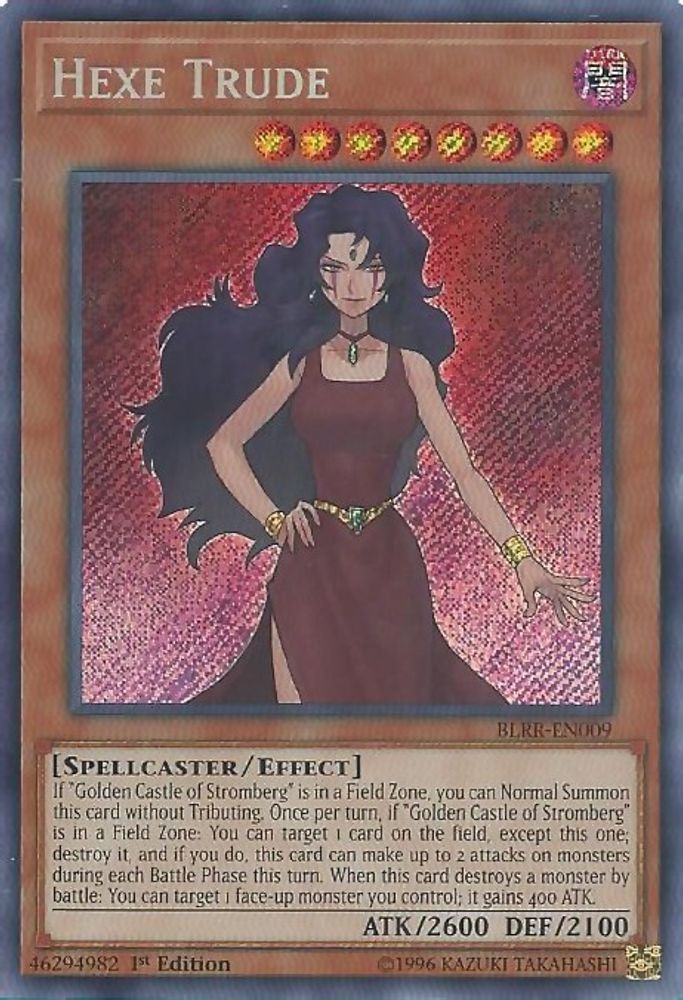 Hexe Trude (BLRR-EN009) - Secret Rare