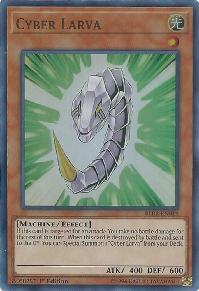 Cyber Larva (BLRR-EN019) - Ultra Rare