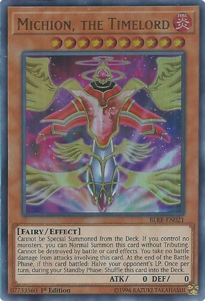 Michion, the Timelord (BLRR-EN021) - Ultra Rare