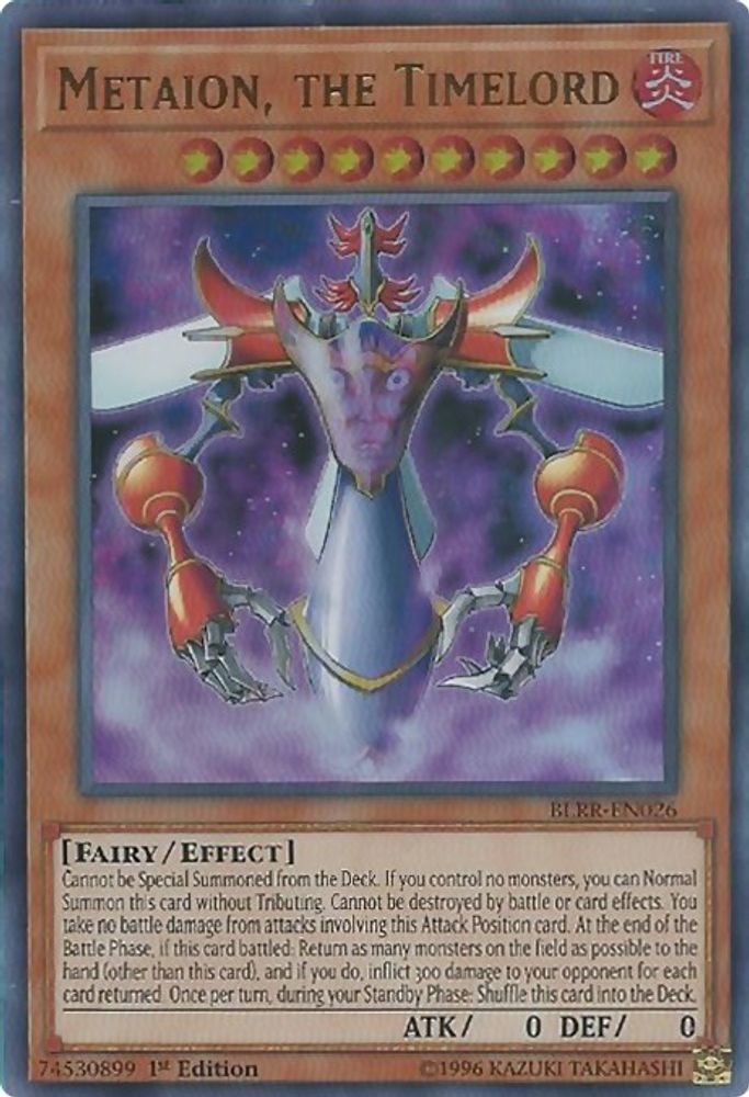 Metaion, the Timelord (BLRR-EN026) - Ultra Rare
