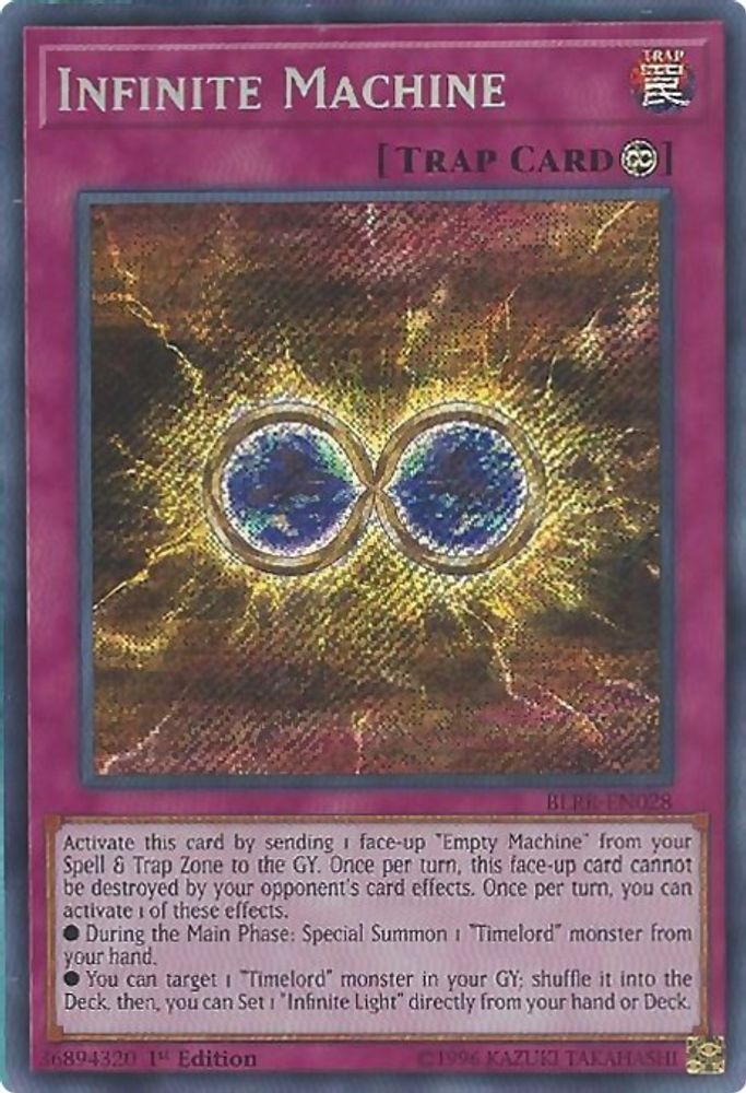 Infinite Machine (BLRR-EN028) - Secret Rare