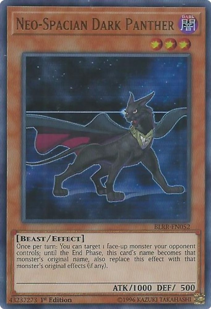 Neo-Spacian Dark Panther (BLRR-EN052) - Ultra Rare