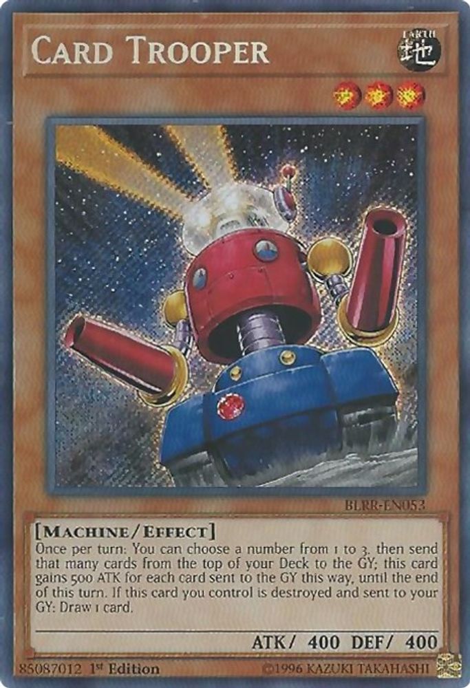 Card Trooper (BLRR-EN053) - Secret Rare