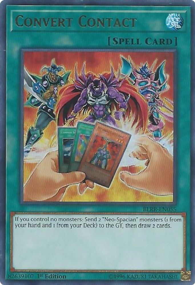 Convert Contact (BLRR-EN055) - Ultra Rare