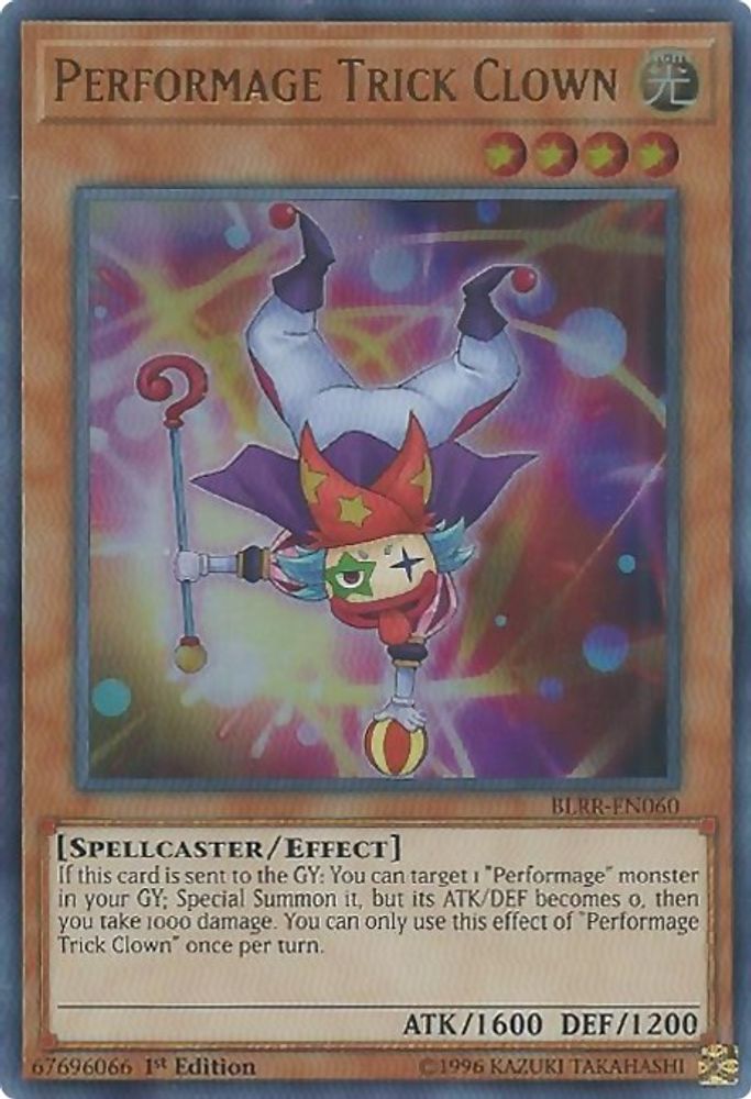 Performage Trick Clown (BLRR-EN060) - Ultra Rare