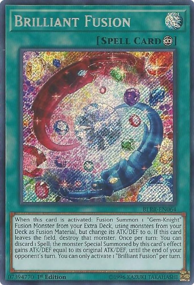 Brilliant Fusion (BLRR-EN064) - Secret Rare