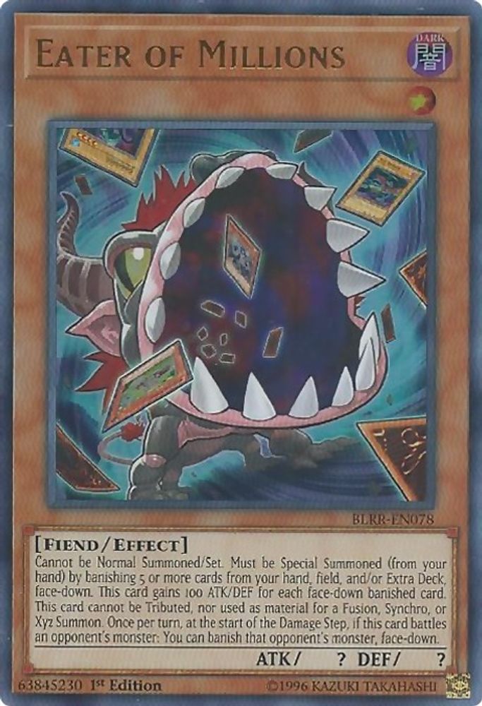Eater of Millions (BLRR-EN078) - Ultra Rare