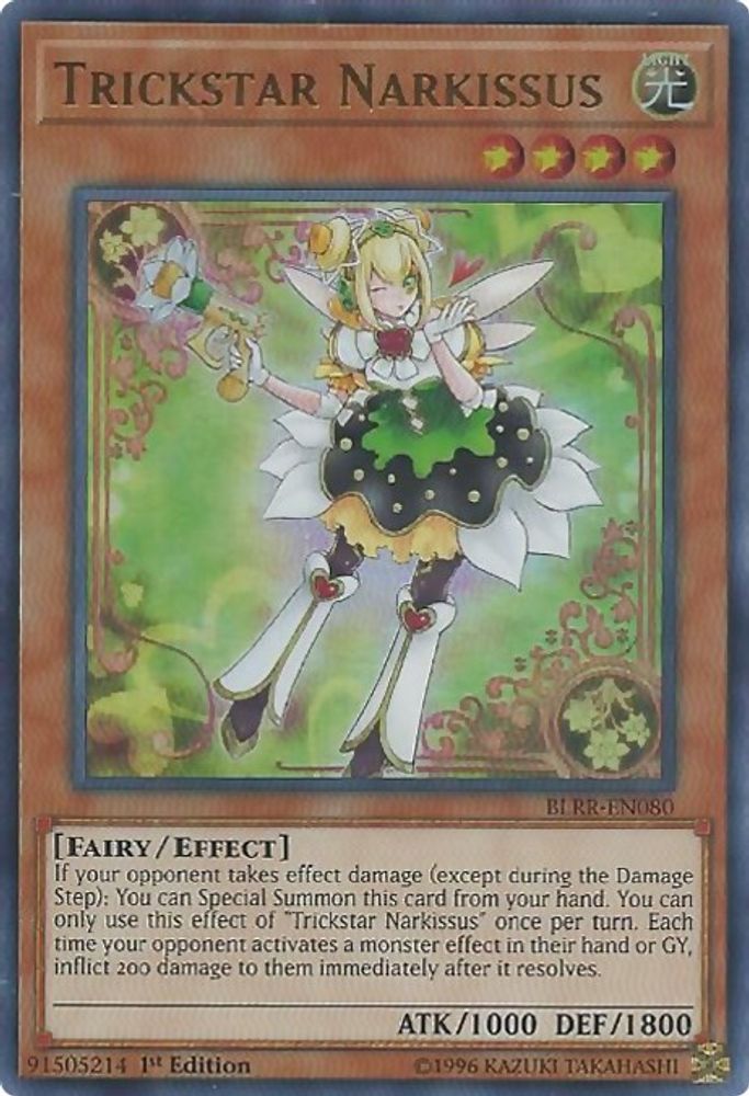 Trickstar Narkissus (BLRR-EN080) - Ultra Rare
