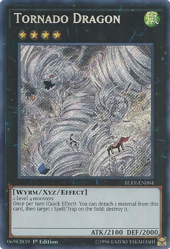 Dragon Tornade [BLRR-EN084] Secret Rare 