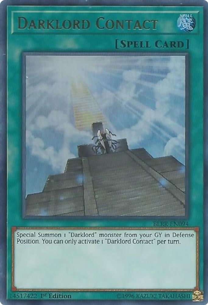 Darklord Contact (BLRR-EN094) - Ultra Rare