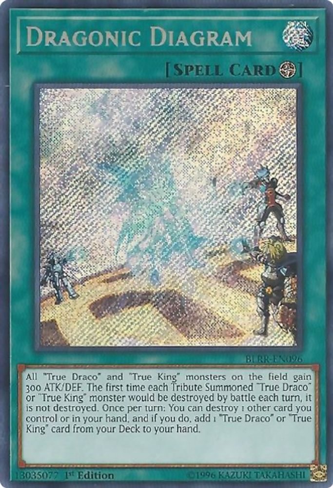 Diagramme Dragonique [BLRR-EN096] Secret Rare 
