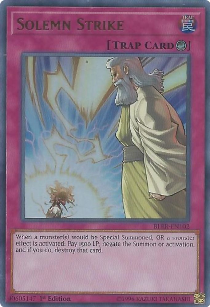 Frappe solennelle [BLRR-EN102] Ultra Rare 