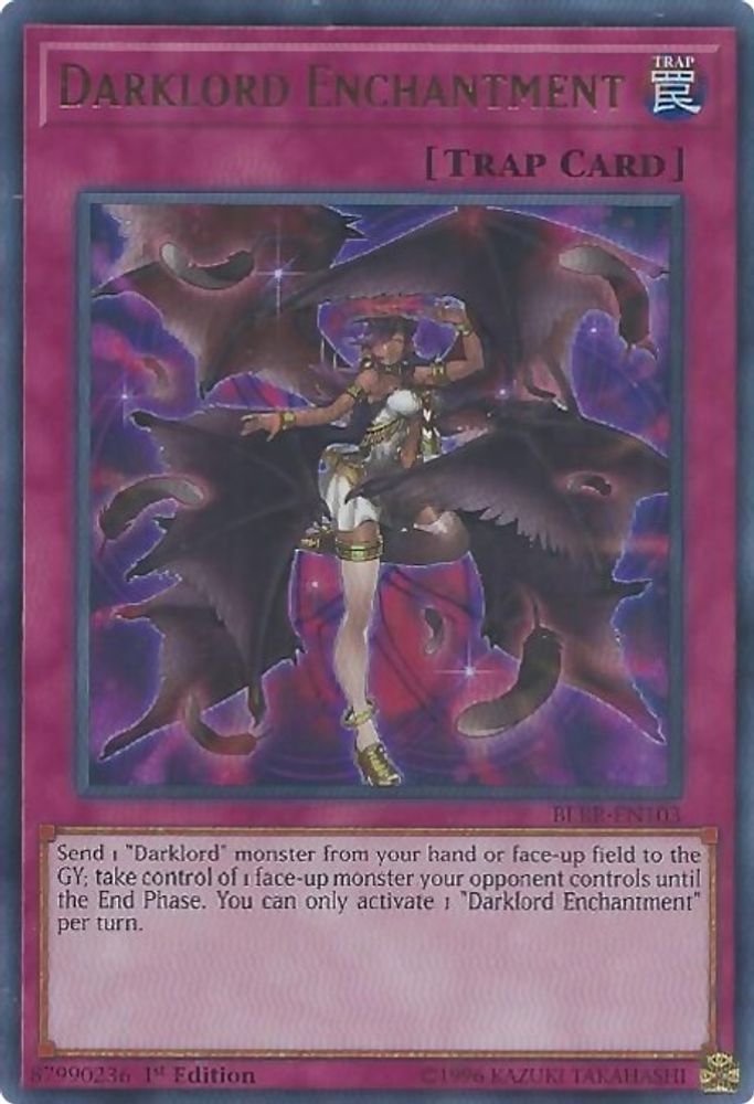 Darklord Enchantment (BLRR-EN103) - Ultra Rare