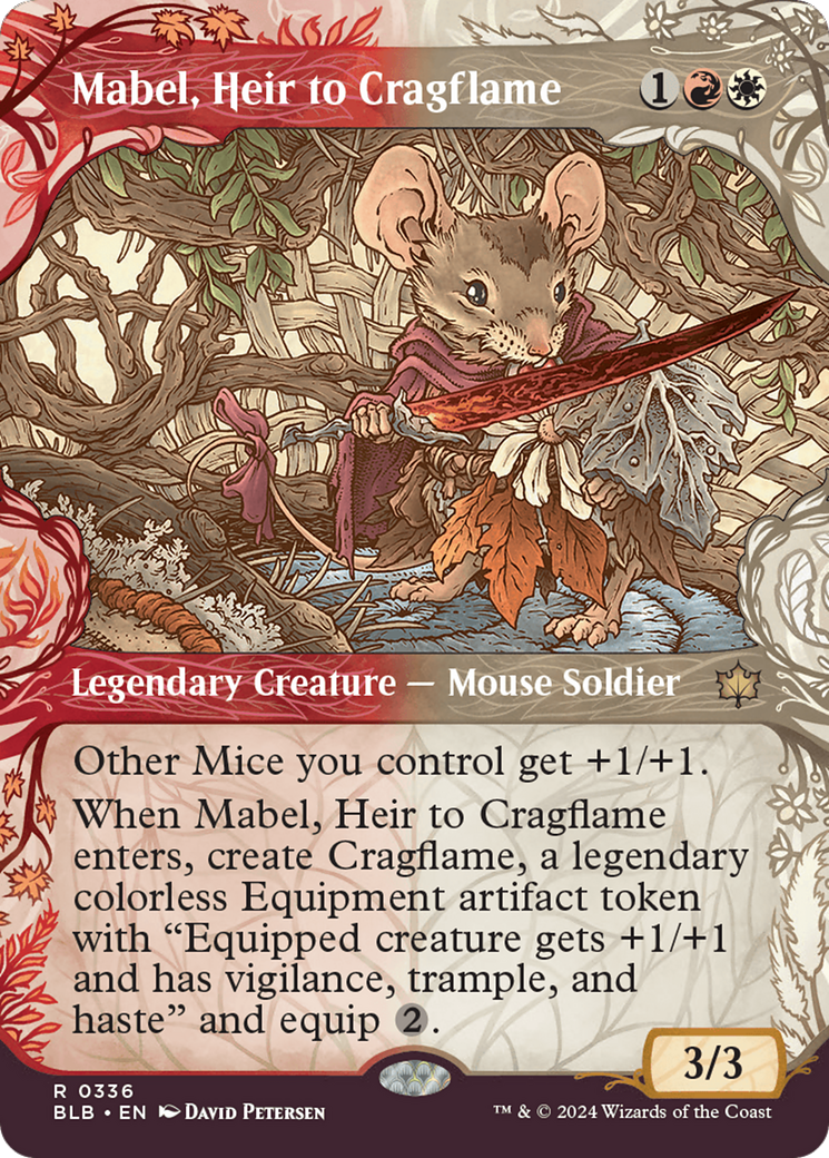 Mabel, héritière de Cragflame (Showcase) [Bloomburrow] 