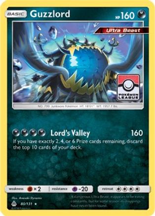 Guzzlord (Pokemon League) 080/131  - Reverse Holofoil - Promo