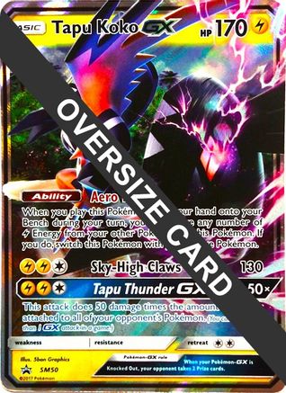 Tapu Koko GX - SM50  - Holofoil - Promo