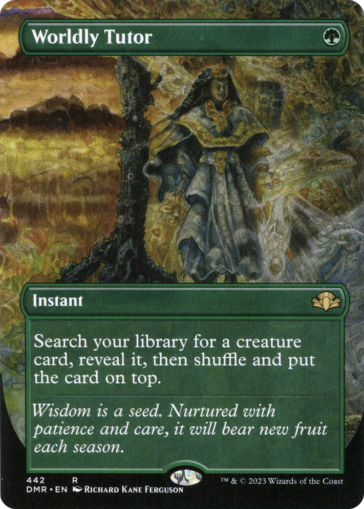 Tuteur mondain (Art alternatif sans frontières) [Dominaria Remastered] 