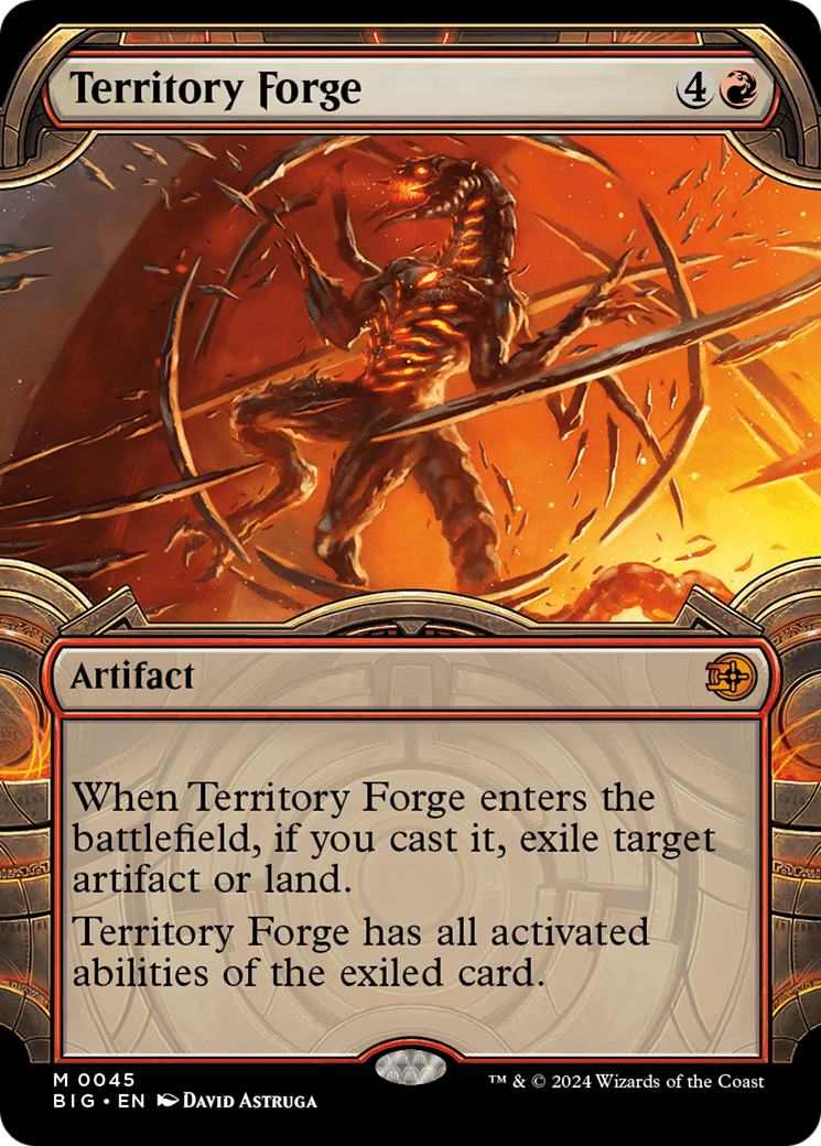 Territory Forge (Vitrine) [Outlaws of Thunder Junction : The Big Score] 