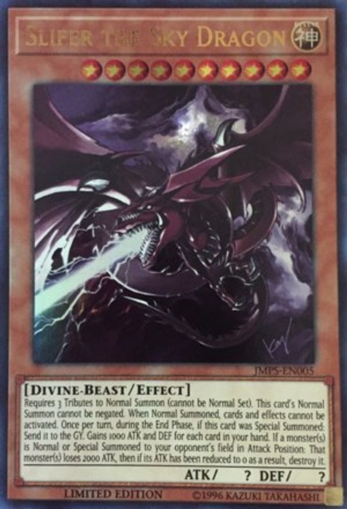 Slifer the Sky Dragon (JMPS-EN005) (JMPS-EN005) - Ultra Rare