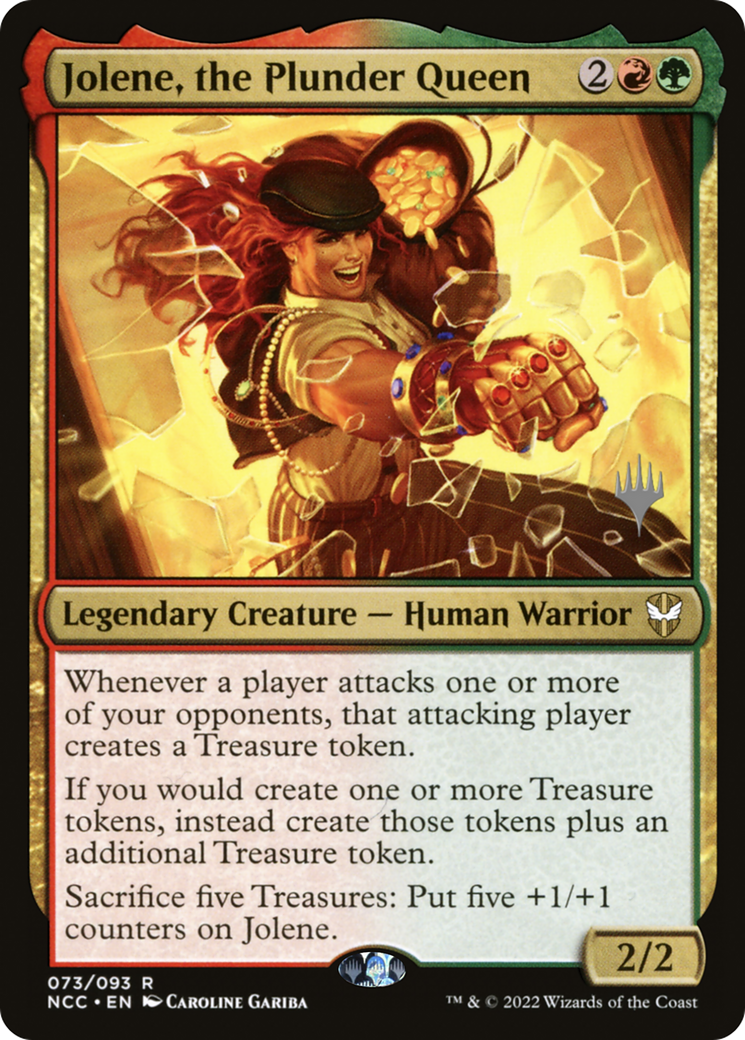Jolene, la reine du pillage (Pack promotionnel) [Streets of New Capenna Commander Promos] 