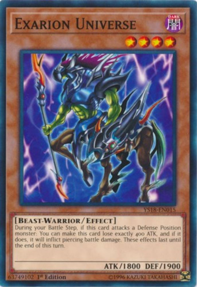 Univers Exarion [YS18-EN015] Commun 