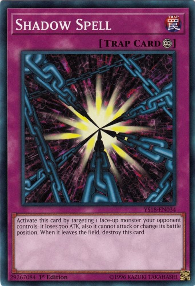 Shadow Spell (YS18-EN034) - Common