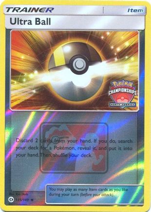 Ultra Ball - 135/149 (North America Championships)/149  - Reverse Holofoil - Promo