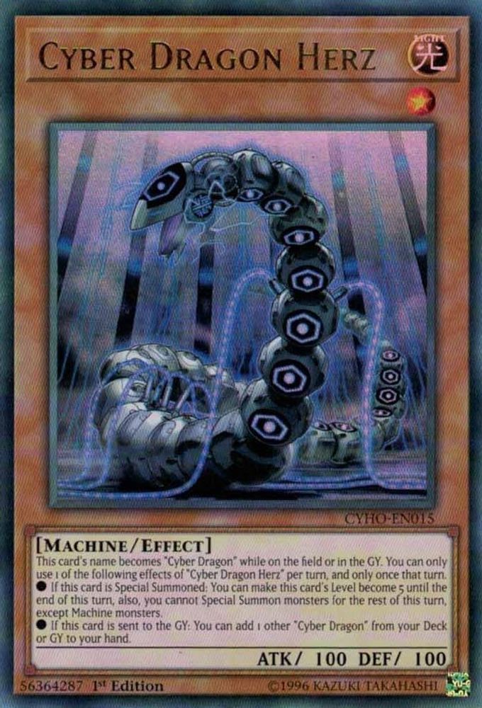 Cyber Dragon Herz (CYHO-EN015) - Ultra Rare