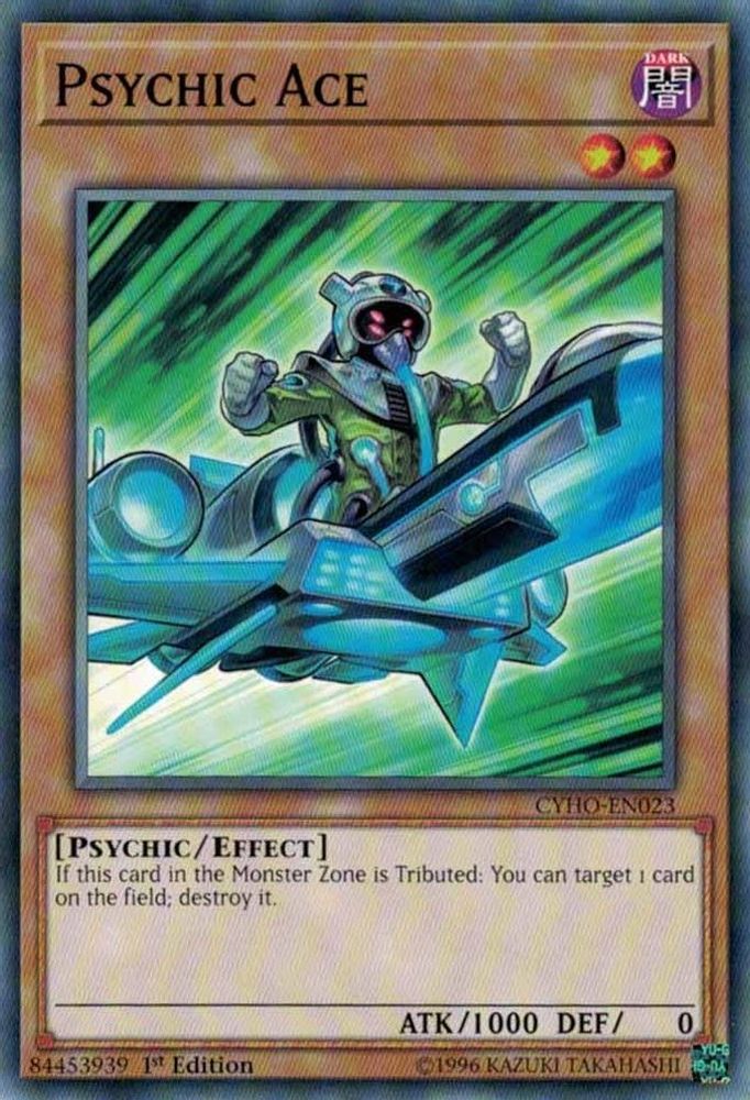 Psychic Ace (CYHO-EN023) - Common