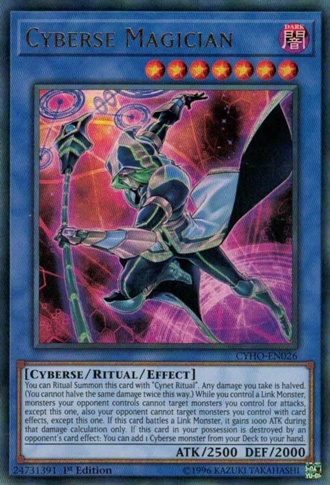 Cyberse Magician (CYHO-EN026) - Ultra Rare